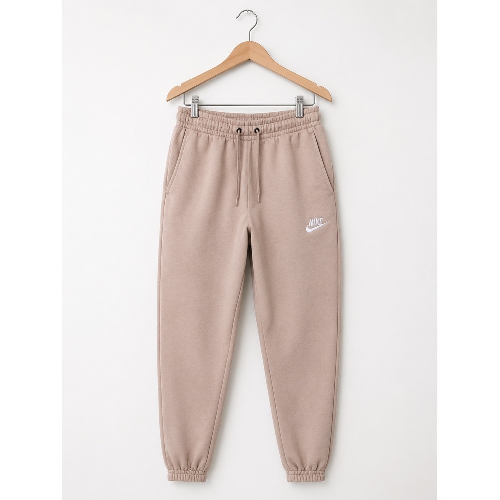 Nike Sportswear Club Jogger Sweatpants Beige Women's Small Athleisure